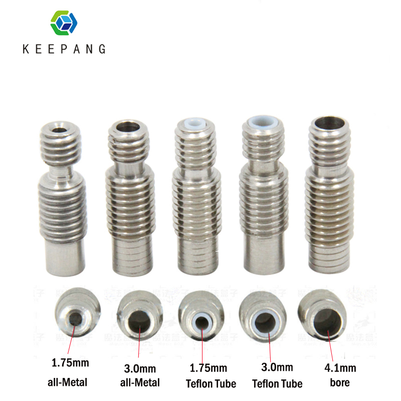 5Pcs Extruder 3D printer E3D V - огляд і ціна Ptfe Tape Thread